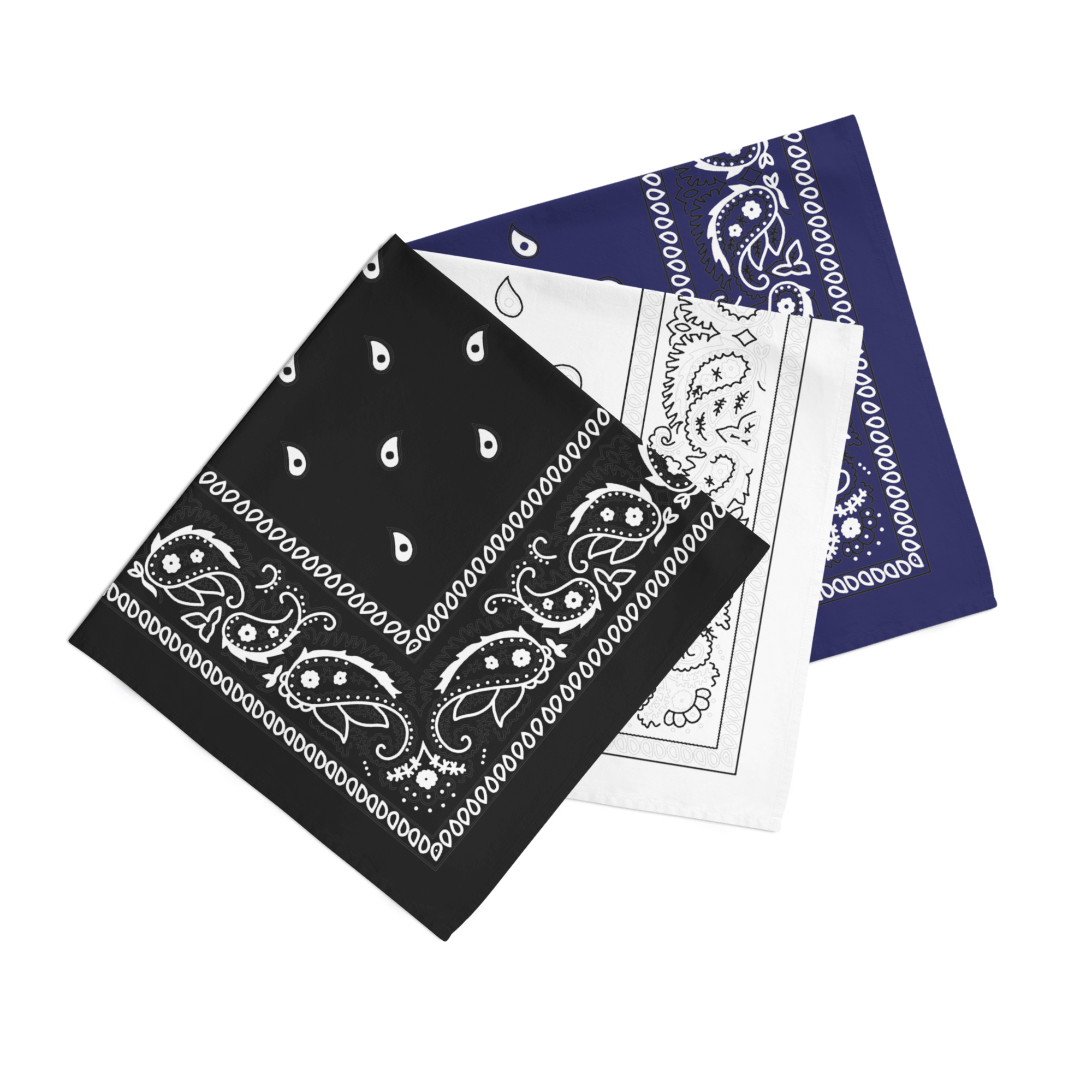 Wholesale Head Bandanas in Bulk in Many Colors & Sizes + Great Value!